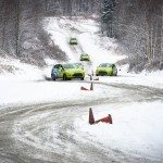 winter driving rallycross drifting understeer oversteer school