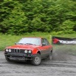 BMW rallycross bachelor party team building drifting